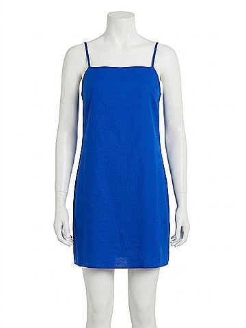 Sadie & Sage Heatwave Mini Dress in Blue (view 1)