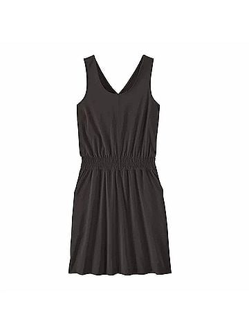 Patagonia Women's Terrebonne Traveler Dress in Black (view 2)