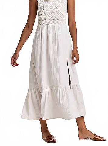 Dear John Chasity Novelty Dress in White (view 2)