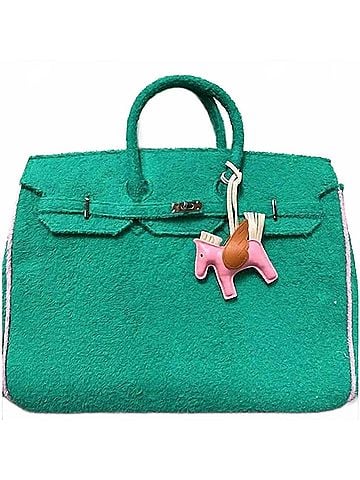 Malibu Sugar Women's Hampton's Tote Bag in Kelly Green (view 1)