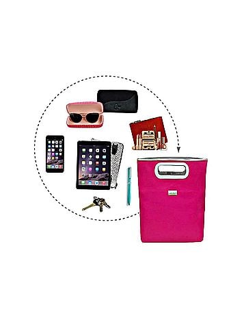 Paige Hamilton Design Women's Hilda Bag in Hot Pink Jelly (view 2)
