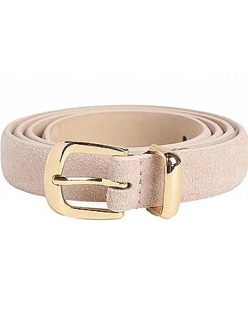 Favorite Daughter Dottie Belt in Soft Pink/Polished Gold (view 1)