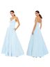 Mac Duggal 100% Polyester Solid Blue Cocktail Dress Size 2 - photo 1