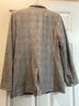 Gap Checkered-gingham Black White Gray Blazer Size 8 - photo 3