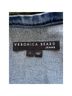 Veronica Beard 90% Cotton 10% Viscose 100% Nylon Solid Blue Denim Jacket Size S - photo 3