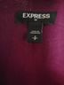 Express Design Studio Burgundy Blouse Size 4 - photo 3