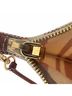 Prada 100% Canvas Multi Color Prada Striped Triangle Logo Pouch in Multicolor Canvas One size - photo 7