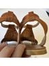 Summa Brown Sandals Size 9 - photo 4