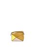 Loewe 100% Leather Tan Puzzle Bag Leather Mini One size - photo 4