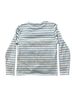Amour Vert 100% Organic Cotton Blue Ivory Long Sleeve Top Size XS - photo 2