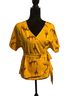 ModCloth Animal Print Gold Orange T-Shirt Size L - photo 1