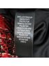Adrianna Papell 100% Polyester Plaid Red Black Blazer Size M - photo 4