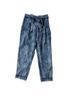 Anthropologie Checkered-gingham Blue Casual Pants Size 8 - photo 1