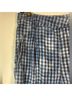 Anthropologie Checkered-gingham Blue Casual Pants Size 8 - photo 6