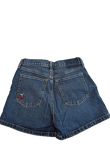 Abercrombie & Fitch High Rise Mom Denim Shorts (view 2)