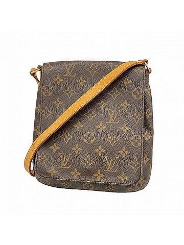 Louis Vuitton Louis Vuitton Monogram Musette Salsa Shoulder Bag with Short Strap, M51258, Brown, Women's (view 1)