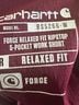 Carhartt Burgundy Shorts Size L - photo 10