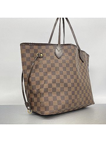 Louis Vuitton Louis Vuitton Damier Neverfull MM Tote Bag N51105 Ebene (Women's) (view 2)