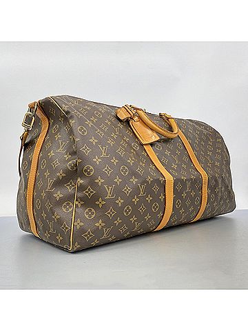 Louis Vuitton Louis Vuitton Bags - Boston Monogram Keepall Bandoulière 60 M41412 Brown Men's &amp; Women's (view 2)