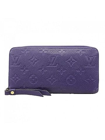 Louis Vuitton Louis Vuitton Monogram Empreinte Zippy Wallet M60943 Iris Women's Long (view 1)