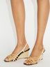 Tory Burch Tan White Wedges Size 7 1/2 - photo 4