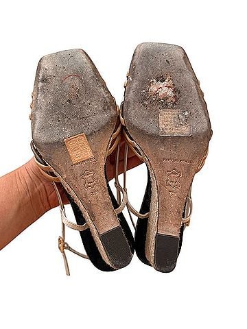 Tory Burch Multi Strap Espadrille Wedge Wedges (view 2)