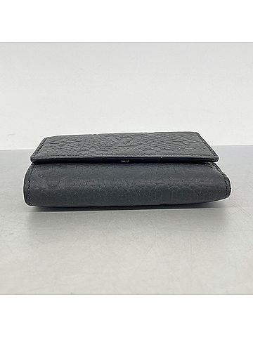 Louis Vuitton Louis Vuitton Tri-fold Wallet Monogram Empreinte Portefeuille Pilot M82556 Noir (Women's) (view 2)