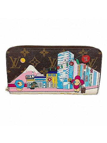 Louis Vuitton Louis Vuitton Monogram Vivienne Zippy Wallet M81630 Brown Women's Long (view 1)