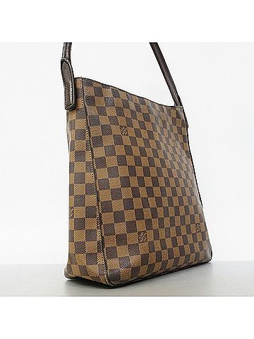 Louis Vuitton Louis Vuitton Damier Looping GM Shoulder Bag SPO N51144 Ebene Women's (view 2)