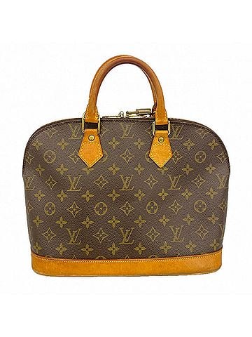 Louis Vuitton Louis Vuitton Alma Monogram Handbag M51130 Brown Women's (view 1)