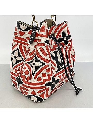 Louis Vuitton Louis Vuitton Monogram Giant NeoNoe Shoulder Bag M45362 Crème Rouge (Women's) (view 2)