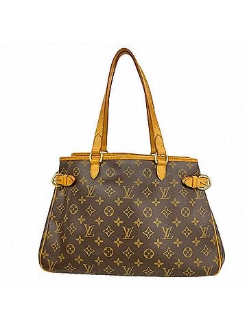 Louis Vuitton Louis Vuitton Monogram Batignolles Horizontal Tote Bag M51154 Brown Women's (view 1)