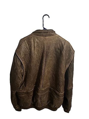 Context Bomber Leather Jacket (view 2)