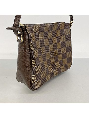 Louis Vuitton Louis Vuitton Damier Trousse Makeup Bag/Pouch N51982 Ebene (Women's) (view 2)