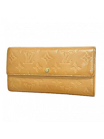 Louis Vuitton Louis Vuitton Vernis Portefeuille Sarah Long Wallet M91522 Rose Florentine Women's (view 1)