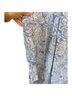 Avec Les Filles Floral Blue White Cargo Pants Size 24 - photo 12
