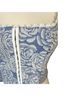 Avec Les Filles Floral Blue White Cargo Pants Size 24 - photo 8