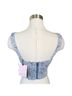 Avec Les Filles Floral Blue White Cargo Pants Size 24 - photo 9