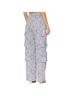 Avec Les Filles Floral Blue White Cargo Pants Size 24 - photo 13