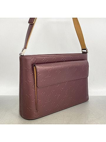 Louis Vuitton Louis Vuitton Monogram Mat Alston Shoulder Bag M55126 Violet (Women's) (view 2)