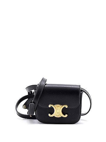 Céline Triomphe Shoulder Bag Smooth Calfskin Mini (view 1)