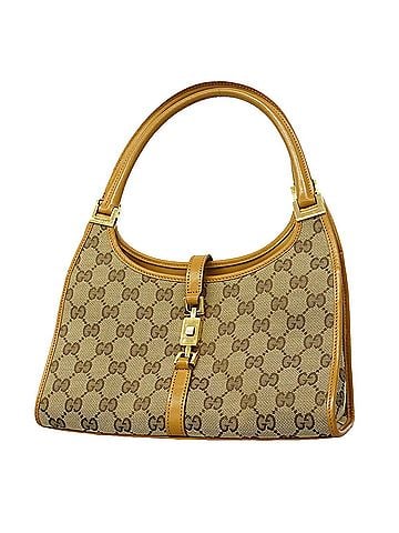 Gucci Gucci GG Canvas Jackie Handbag 002 1068 Beige Brown Women's (view 1)