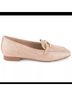 Tahari Women’s Beige Patterned Gold Tone Slip On Vegan Loafers Flats - photo 4