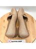 Tahari Women’s Beige Patterned Gold Tone Slip On Vegan Loafers Flats - photo 10