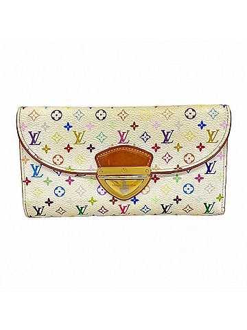 Louis Vuitton Louis Vuitton Tri-fold Long Wallet Monogram Multicolor Portefeuille Eugenie M93736 Blanc Rich Ladies (view 1)