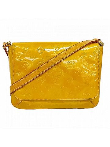 Louis Vuitton Louis Vuitton Vernis Thompson Street Shoulder Bag M91008 Beige Women's (view 1)