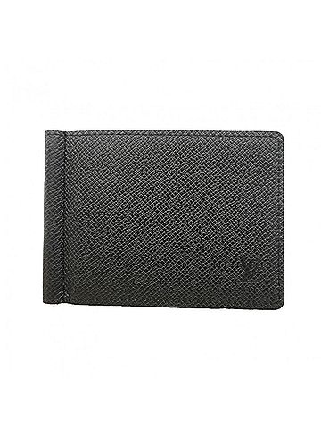 Louis Vuitton Louis Vuitton Taiga Portefeuille Pince Wallet M62978 Noir Men's (view 1)