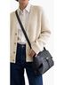 Accessories Black Leather Tote One size - photo 4