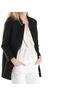 Maje Jacquard Black Coat Size S - photo 10