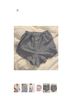 Free People Stripes Blue White Shorts Size XS - photo 7